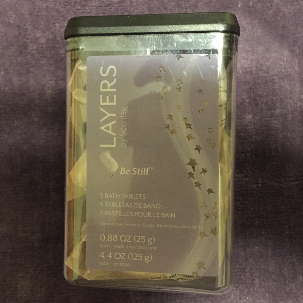 Layers By Scentsy Bath Tablets